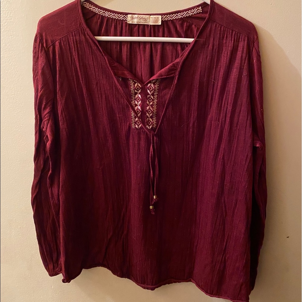Faded glory top
